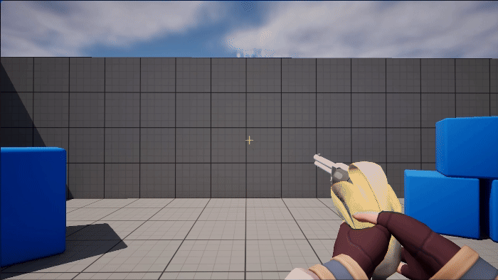 banana pistol idle animation